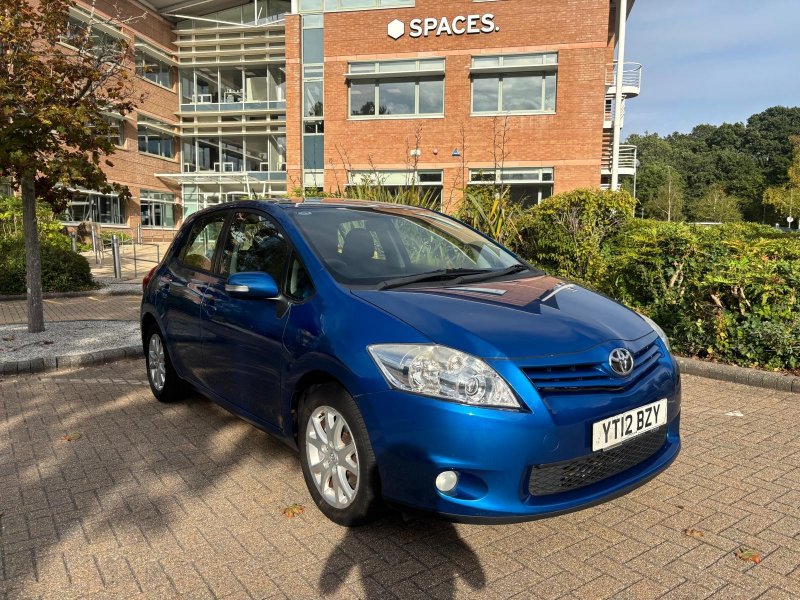 2012 Toyota Auris 1.6 V-Matic TR Hatchback 5dr Petrol Manual Euro 5 132 ps