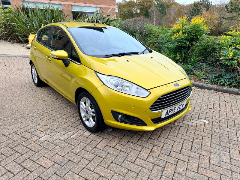 2015 FIESTA 1.0T ECOBOOST ZETEC HATCHBACK 5DR PETROL MANUAL EURO 6 S S 100... photo